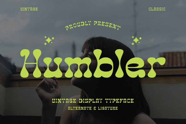 Humbler - Uintage Font