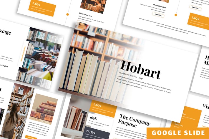 Hobart - Business Google Slide Template