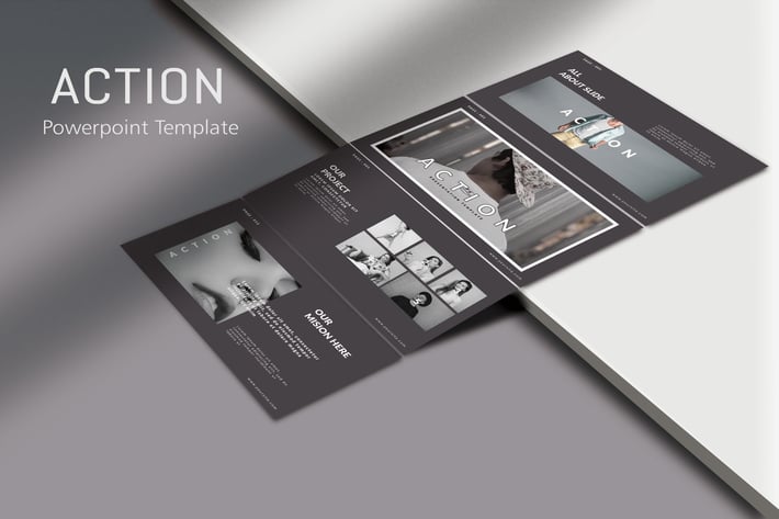 ACTION - Fashion Powerpoint Template