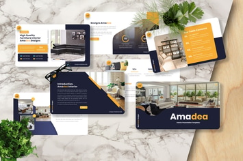 Amadea - Interior Keynote Template