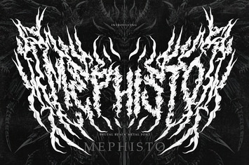   Mephisto – A True Black Metal Font