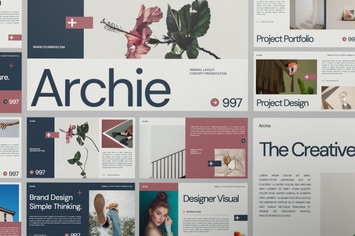 Archie Minimal Keynote Template