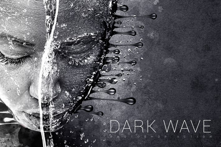 Dark Wave Photoshop Action