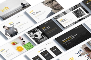 Sloth Creative Agency Keynote Template