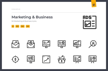 Icono - Business Marketing Icon Set
