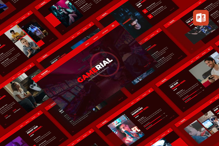 Gamerial - Esport Keynote Template