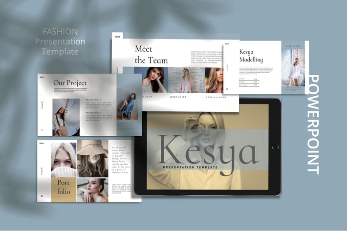 KESYA- Fashion Powerpoint Template