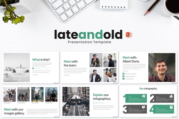 Late and Old - Powerpoint Template