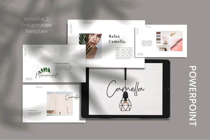 CAMELLA - Minimals Powerpoint Template
