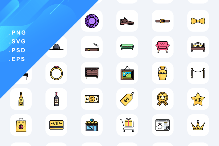 Luxury Shop Icons