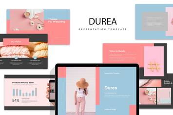 Durea : Pastel Colors Powerpoint