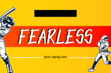 Fearless: The Urban Display Font for Sports