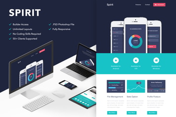 Spirit - Video Email (optional) + Themebuilder
