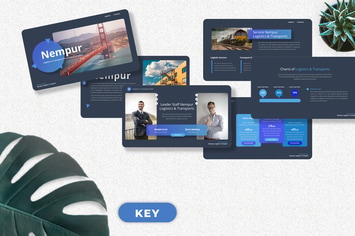 Nempur - Logistics  & Transport Keynote Templates
