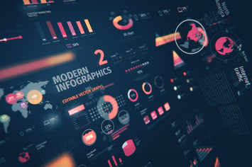 Modern Editable Infographics vol. 2