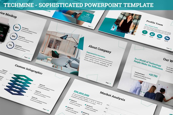 Techmine - Sophisticated Powerpoint Template