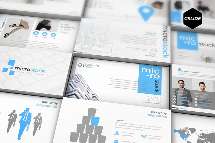Microstock - Google Slide Template
