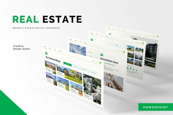 Real Estate  - Powerpoint Template