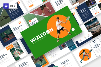 WIZLEDON - Tennis Sport Keynote Template