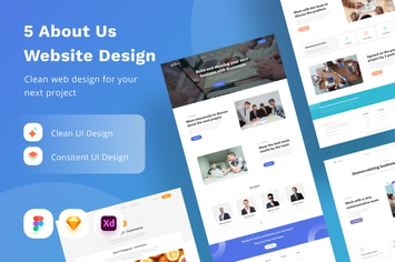 5 About Us Website Design