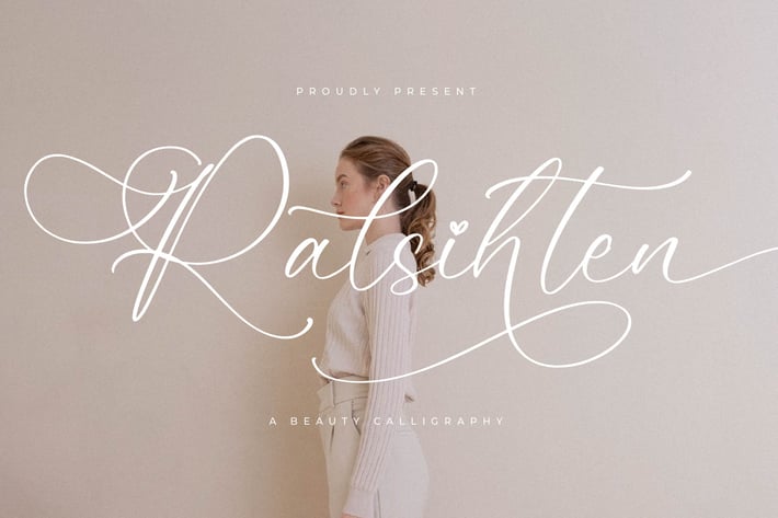 Ralsihten Modern Calligraphy Font