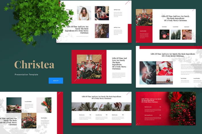 Christea - Christmas Keynote Template