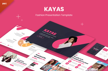 Kayas Fashion PowerPoint Templates