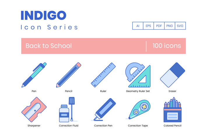 Back to School Icons