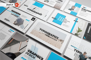 NEW TYPOGRAPHY - Powerpoint  V293