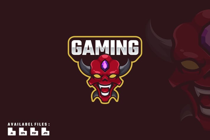 Demon Logo Mascot