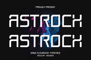 Astroch - Sans Futuristic Font