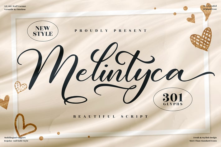 Melintyca Beautiful Script