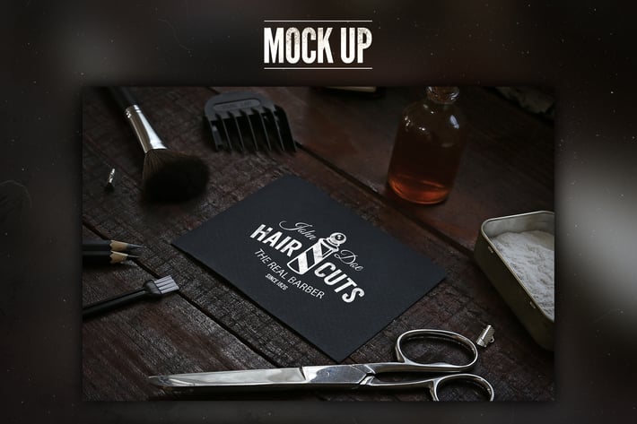 Barbershop Mock Up