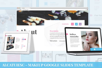 Alcatuiesc - Makeup Google Slides Template