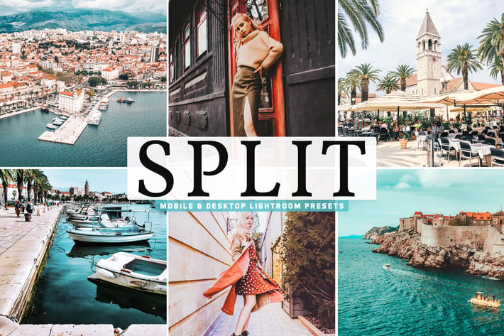 Split Mobile & Desktop Lightroom Presets