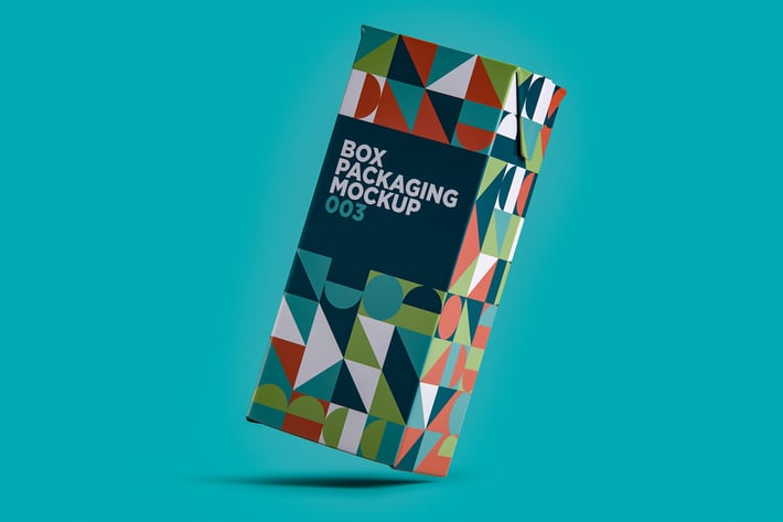 Box Packaging Mockup 003