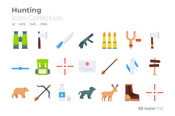 Hunting Color Icon