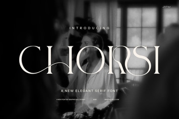 Chorsi Ligature Serif Fonts