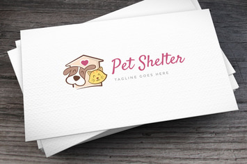 Pet Shelter Logo Template