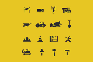 16 Construction Icons