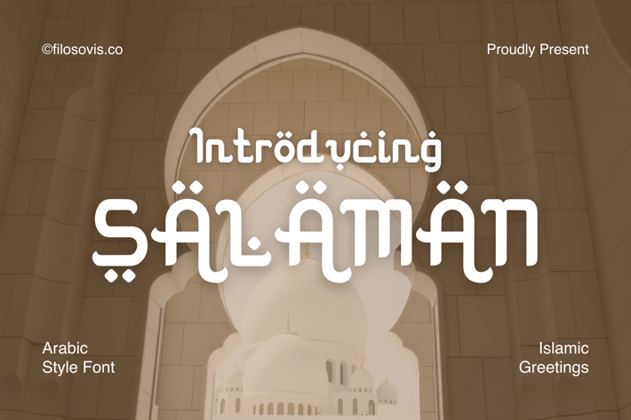Salaman | Arabic Style Font
