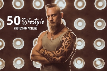 50 Lifestyle Photoshop Actions