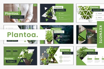 Plantoa - Keynote Template