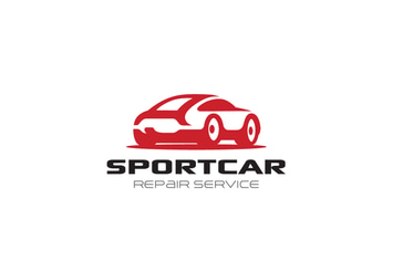 Logo Car Auto Vehicle Sport Race Repair Rental