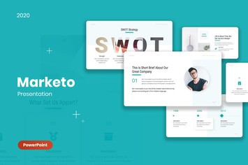Marketo - Marketing PowerPoint Template