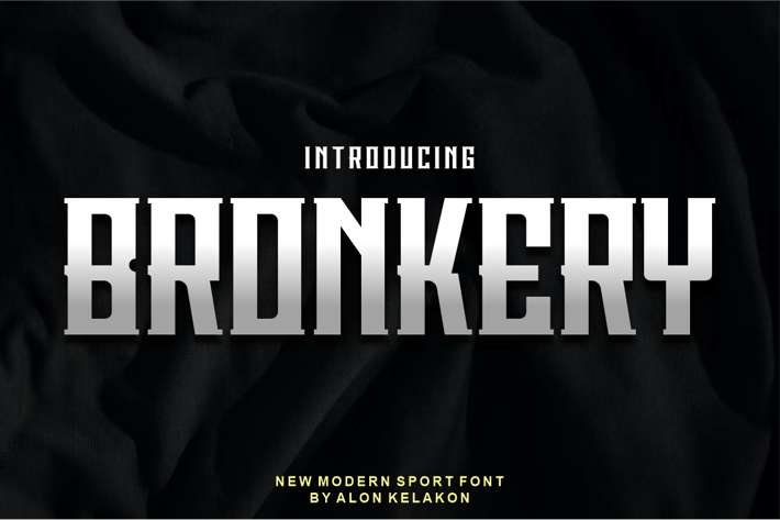 Bronkery Font