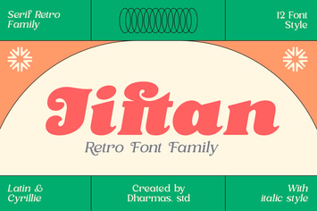 Jiftan - Modern Serif Luxury Font