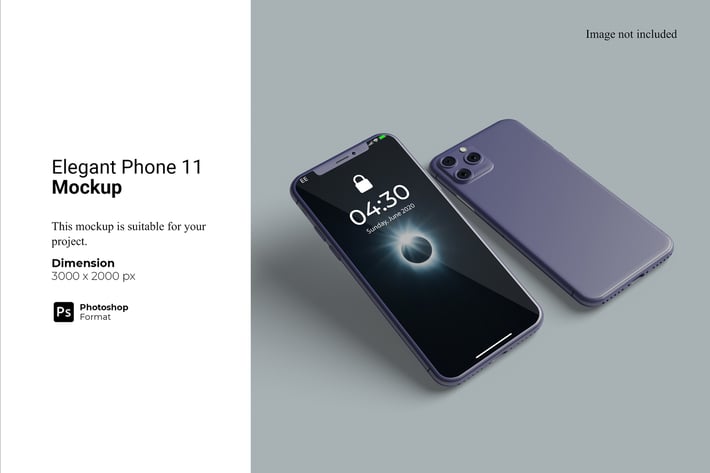 Elegant Phone 11 Mockup