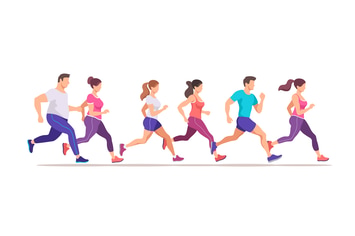 Running People