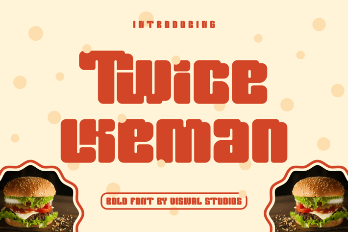 Twice Lkeman - Bold Font